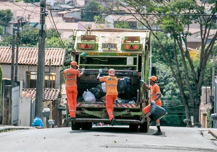 Refuse and recyclable material collectors