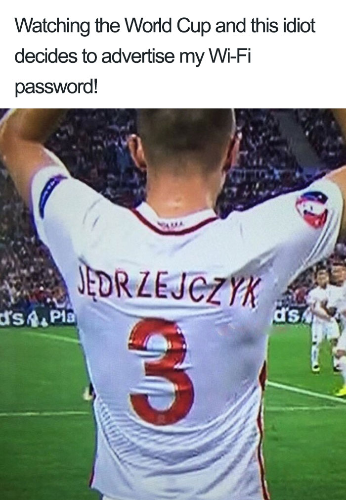 This idiot revealed my Wifi password