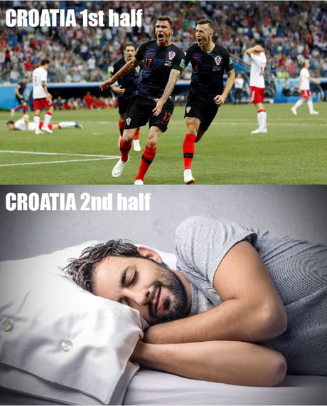Croatia versus Denmark