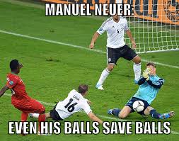 Even his balls save balls