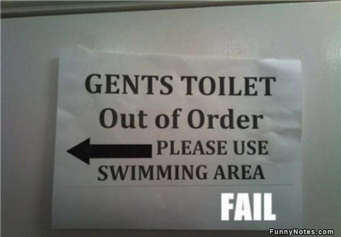 10+ funny toilet out of order signs which are ridiculously hilarious!