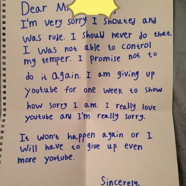 Forgiveness letter to girlfriend