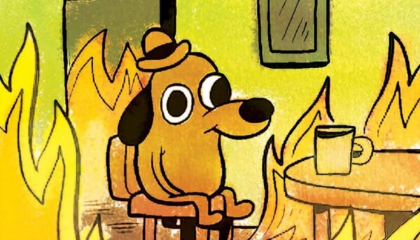 Pyroman Dog