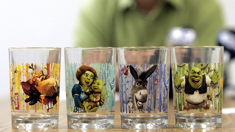 Shrek: Forever After Glassware