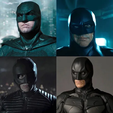 Batman without ears looks so strange